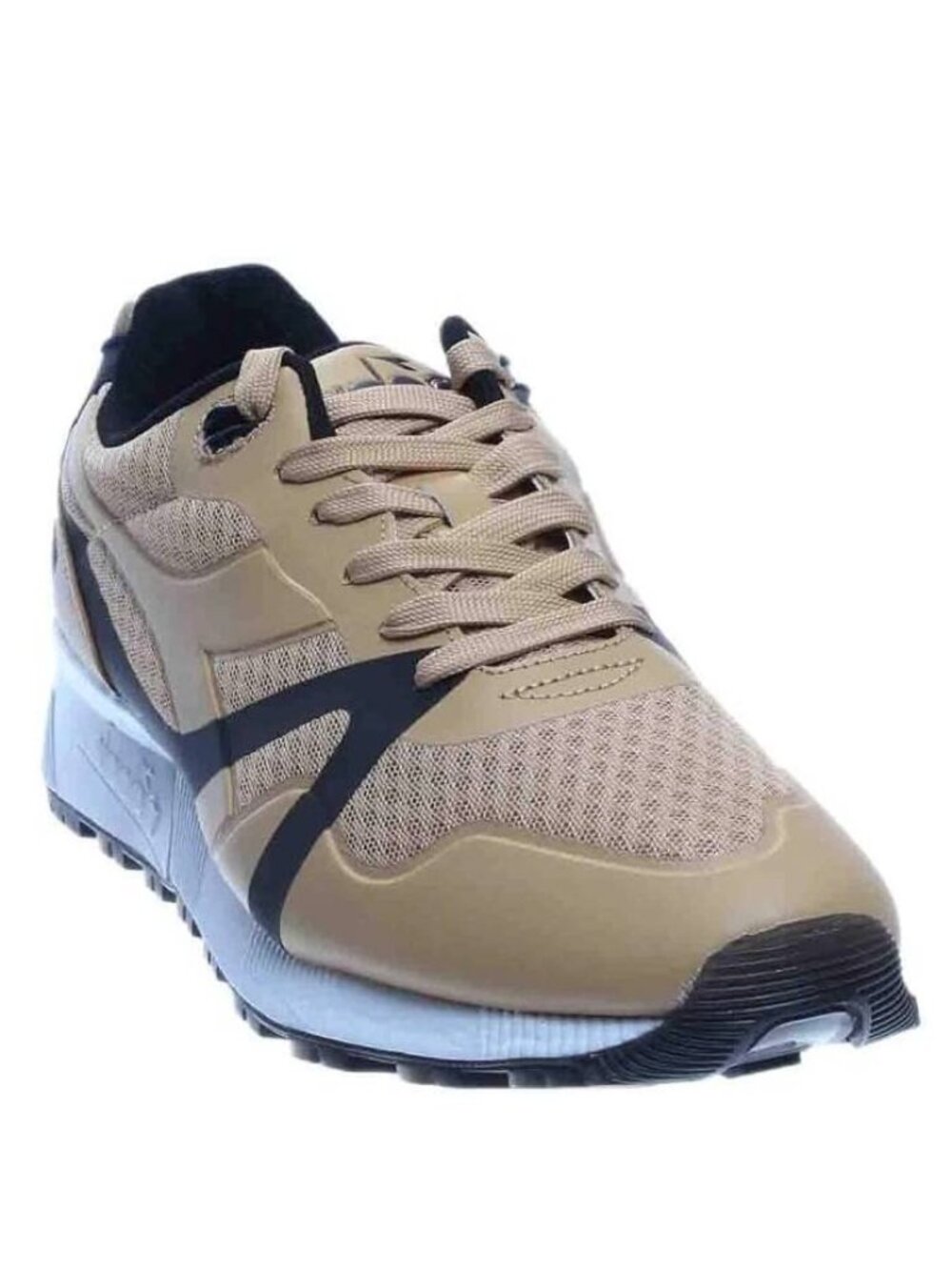 NEW Diadora Men's N9000 MM Bright II Sand/Black Athletic Shoe - Size 9.5